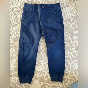 Toddler boys blue pants.